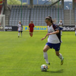 Klubowe Mistrzostwa Polski Dziewcząt U-16 w piłce nożnej . Mecz finałowy Bronowianka Kraków - Sztorm Gdynia / Wojciech Habdas / Radio Kielce