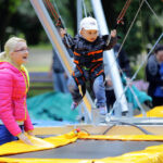 Festyn z okazji Dnia Ojca w Parku Miejskim. / Wojciech Habdas / Radio Kielce
