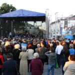 Na kieleckim Rynku odbyło się spotkanie modlitewne "Jezus robi różnicę". / Wojciech Habdas / Radio Kielce