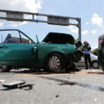 Wypadek na skrzyżowaniu ulic Źródłowej i Sandomierskiej. / Wojciech Habdas / Radio Kielce