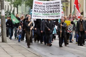 Manifestacja Ruchu Narodowego w Kielcach / Stanisław Blinstrub / Radio Kielce