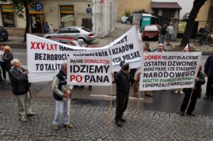 Manifestacja Ruchu Narodowego w Kielcach / Stanisław Blinstrub / Radio Kielce