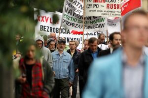 Manifestacja Ruchu Narodowego w Kielcach / Stanisław Blinstrub / Radio Kielce