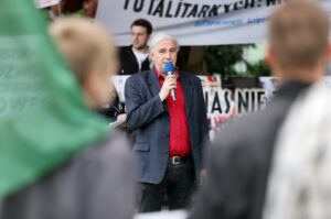 Manifestacja Ruchu Narodowego w Kielcach / Stanisław Blinstrub / Radio Kielce