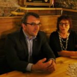 Szynk Zatyłki - uroczyste otwarcie. Piotr Żołądek oraz Renata Murawska / Stanisław Blinstrub / Radio Kielce