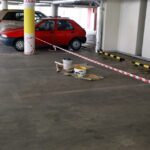 Zamknięty częściowo parking w Dzień Dziecka. / Stanisław Blinstrub / Radio Kielce