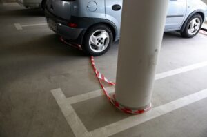 Zamknięty częściowo parking w Dzień Dziecka. / Stanisław Blinstrub / Radio Kielce