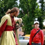 Inscenizacja i jarmark w Podzamczu Chęcińskim / Stanisław Blinstrub / Radio Kielce