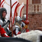 Inscenizacja i jarmark w Podzamczu Chęcińskim / Stanisław Blinstrub / Radio Kielce