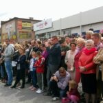 Rekonstrukcja zamachu na Helmuta Kappa w Jędrzejowie. / Ewa Pociejowska-Gawęda / Radio Kielce