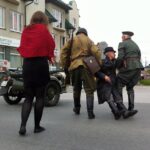 Rekonstrukcja zamachu na Helmuta Kappa w Jędrzejowie. / Ewa Pociejowska-Gawęda / Radio Kielce