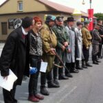 Rekonstrukcja zamachu na Helmuta Kappa w Jędrzejowie. / Ewa Pociejowska-Gawęda / Radio Kielce