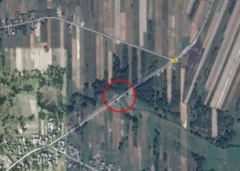 remont mostu w Leszczynach / Google Map