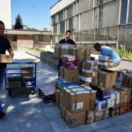 Prawie 15 tysięcy książek dla Polaków mieszkających na Ukrainie udało się zebrać, podczas kolejnej akcji Stowarzyszenia Współpracy Polska- Wschód. / Iwona Murawska / Radio Kielce