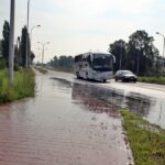 Awaria magistrali wodociągowej na skrzyżowaniu ulic Krakowskiej i Jagiellońskiej / Kamil Król / Radio Kielce