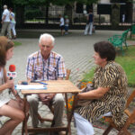 W piątek 18 lipca nasza radiowa ekipa odwiedziła Końskie. Nasz wóz satelitarny ustawił się na skwerze obok kolegiaty pw. św.Mikołaja. / Ewa Kiślak / Radio Kielce