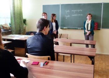 Egzamin Gimnazjalny w Gim. nr 9 / Stanisław Blibnstrub / Radio Kielce