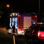 Dachowanie na ul. Jana Nowaka-Jeziorańskiego w Kielcach (28.07.2014) / Krzysztof Żołądek / Radio Kielce