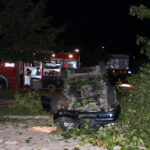 Dachowanie na ul. Jana Nowaka-Jeziorańskiego w Kielcach (28.07.2014) / Krzysztof Żołądek / Radio Kielce