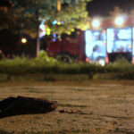 Dachowanie na ul. Jana Nowaka-Jeziorańskiego w Kielcach (28.07.2014) / Krzysztof Żołądek / Radio Kielce