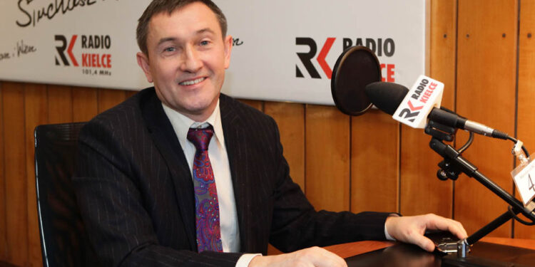 Grzegorz Świercz, wicemarszałek województwa / Wojciech Habdas / Radio Kielce