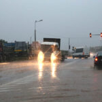 Oberwanie chmury w okolicach Kielc. / Wojciech Habdas / Radio Kielce