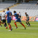 Fragment sparingu Korona Kielce - Termalica Bruk-Bet Nieciecza / Kamil Król / Radio Kielce