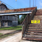 Kładka nad torami w Ostrowcu Św. / Teresa Czajkowska / Radio Kielce