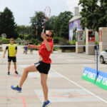 Świętokrzyskie na fali - Pl. Artystów. Badminton / Wojciech Habdas / Radio Kielce