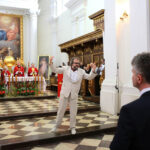 Msza Święta przed Koncertem Galowym Ogólnopolskiego Przeglądu Chórów Akademickich na Św, Krzyzu / Wojciech Habdas / Radio Kielce