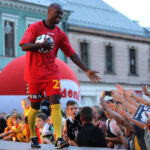 Prezentacja Korony na kieleckim Rynku. Nowy zawodnik - Leandro Messias dos Santos / Wojciech Habdas / Radio Kielce