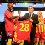 Prezentacja Korony na kieleckim Rynku. Nowy zawodnik - Leandro Messias dos Santos / Wojciech Habdas / Radio Kielce