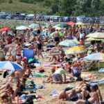 Niedziela nad zalewem w Łabędziowie koło Morawicy / Stanisław Blinstrub / Radio Kielce