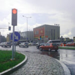 Sygnalizacja świetlna na skrzyżowaniu ulic Gosiewskiego i Żelaznej / Robert Felczak / Radio Kielce