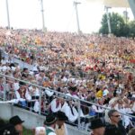 Koncertem na kieleckiej Kadzielni zakończyła się Europeade. / Stanisław Blinstrub / Radio Kielce