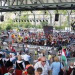 Koncertem na kieleckiej Kadzielni zakończyła się Europeade. / Stanisław Blinstrub / Radio Kielce