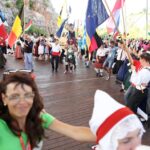 Koncertem na kieleckiej Kadzielni zakończyła się Europeade. / Stanisław Blinstrub / Radio Kielce