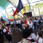 Koncertem na kieleckiej Kadzielni zakończyła się Europeade. / Stanisław Blinstrub / Radio Kielce