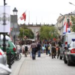 Uroczystości odsłonięcia pomnika Marszałka Józefa Piłsudskiego. / Stanisław Blinstrub / Radio Kielce