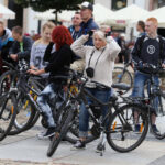 Masa Krytyczna na ulicach Kielc (27 sierpnia 2014 r.) / Piotr Michalski / Radio Kielce