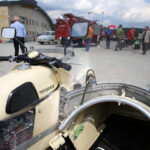 Motocykle i pojazdy zabytkowe w Chęcinach (23 sierpnia 2014 r.) / Piotr Michalski / Radio Kielce