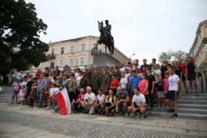 Bieg Pierwszej Kompanii Kadrowej / Piotr Michalski / Radio Kielce