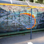 Kielce nabierają kolorów. Przystanek przy ulicy Jagiellońskiej. / Piotr Michalski / Radio Kielce