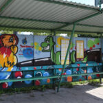 Kielce nabierają kolorów.Przystanek przy ulicy Jagiellońskiej. / Piotr Michalski / Radio Kielce