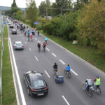 Masa Krytyczna na ulicach Kielc (27 sierpnia 2014 r.) / Piotr Michalski / Radio Kielce