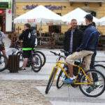 Masa Krytyczna na ulicach Kielc (27 sierpnia 2014 r.) / Piotr Michalski / Radio Kielce