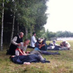 Rekonstrucja historyczna w Swaryszowie (17 sierpnia 2014 r.) / Ewa Pociejowska - Gawęda / Radio Kielce