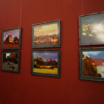 Wystawa z okazji 70. rocznicy urodzin Cezarego Łutowicza / Grażyna Szlęzak-Wójcik / Radio Kielce