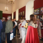 Wystawa z okazji 70. rocznicy urodzin Cezarego Łutowicza / Grażyna Szlęzak-Wójcik / Radio Kielce