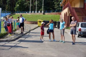 Świętokrzyskie na Fali - Bez Kofeiny - bieganie na stadionie lekkoatletycznym / Stanisław Blinstrub, Krzysztof Żoładek / Radio Kielce